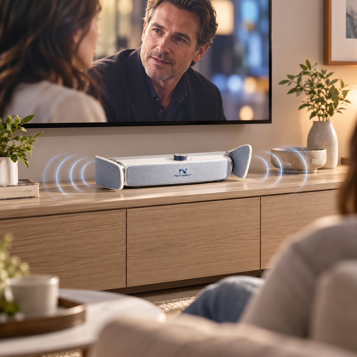 Norvellm™ Dialogue Direction Wing Speaker